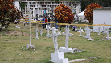Ya van 54 cuerpos exhumados por la JEP en Dadeiba, Antioquia