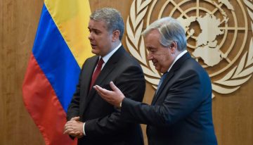 Duque se reunirá con Secretario General de la ONU, en Nueva York