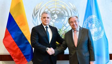Duque limó asperezas con la ONU en Nueva York