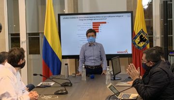 Volver a cuarentena estricta pide la Alcaldesa de Bogotá