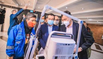 Gobierno entregó 130 ventiladores a Bogotá que ya cuenta con 1.357 UCI