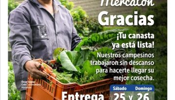 Mercados campesinos llegan directo a su casa