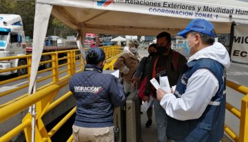 Evalúan la reapertura de la frontera con Ecuador en noviembre