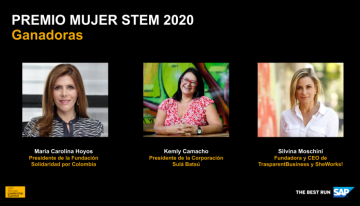 Premio Mujer STEM 2020:  estas son las ganadoras