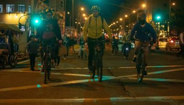 Distrito canceló ciclovía nocturna por riesgo de aglomeraciones
