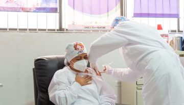 Así transcurrió la primera jornada de vacunación en Colombia contra el Covid-19