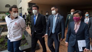Alcaldía y Gobierno reforzarán el pie de fuerza de Bogotá ante las amenazas del ELN