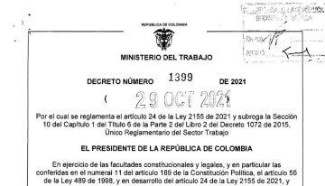 Firmado Decreto que reglamenta subsidios para empresas que generen nuevos empleos para jóvenes