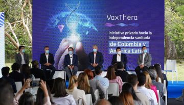 Inició la construcción de la planta de VaxThera, que permitirá al país la producción de vacunas luego de 20 años [VIDEO]