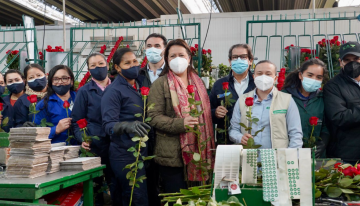 Así se transportan más de 450 toneladas de flores colombianas para San Valentín