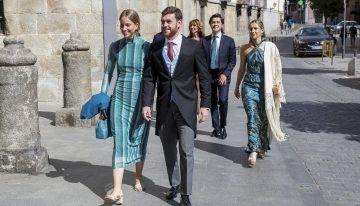 La invitada que  triunfó con un vestido low cost  en la boda más elegante de Madrid