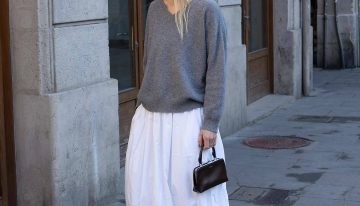 Esta editora de moda que de verdad sabe tiene la falda de Zara que todas queremos en el armario