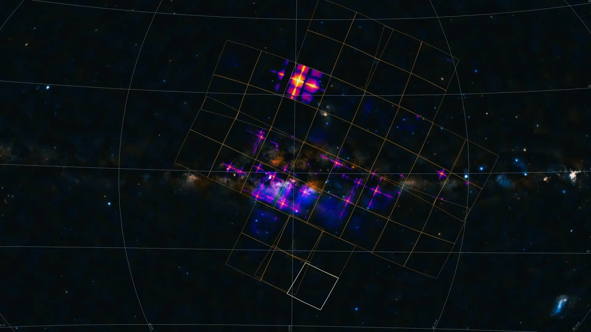 China desvela las primeras imágenes del cosmos de la sonda Einstein Probe