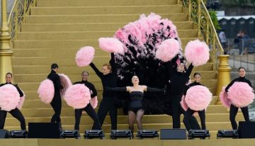 Lady Gaga pone el cabaret en la ceremonia inaugural de los Juegos Olímpicos 2024