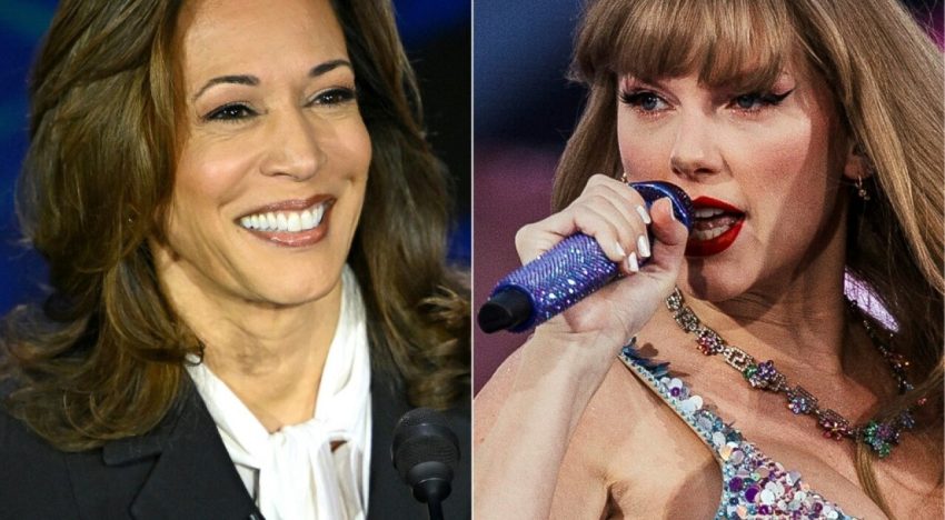 Las swifties ya apoyaban a Kamala Harris antes que la misma Taylor Swift 