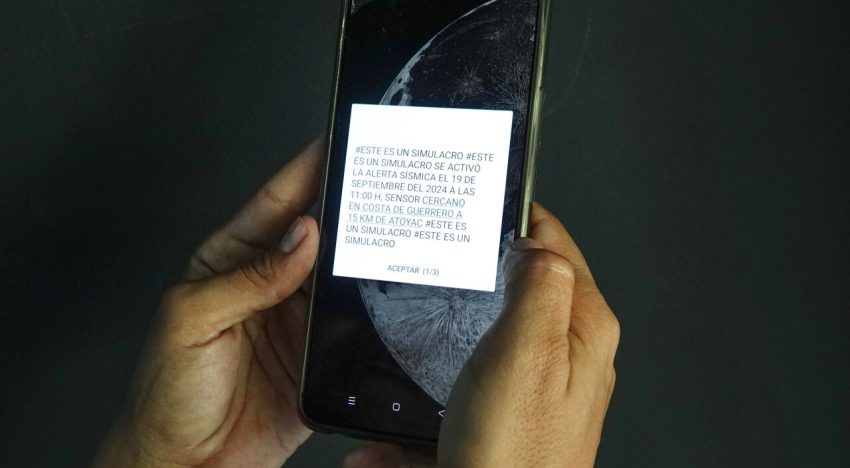 Usuarios reportan que la alerta sísmica nunca llegó a sus celulares