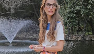 Alejandra Domínguez y su look de día de una marca española con aires retro