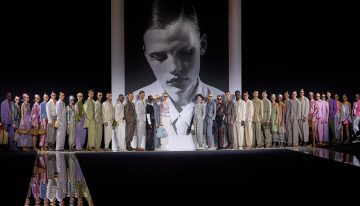 Las 5 claves del desfile de Emporio Armani para primavera verano 2025