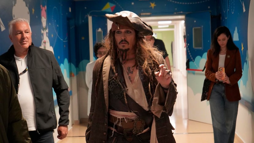 La gran sorpesa de Johnny Depp en un hospital en España