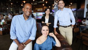 Julio Rivera Saniel y Milly Méndez se van de “double date” con los candidatos a la gobernación y sus parejas