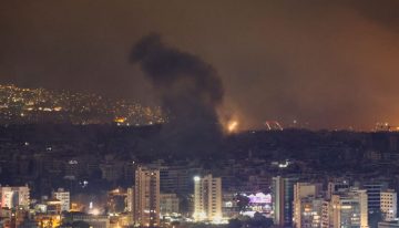 Israel bombardea Líbano tras impacto de cohetes