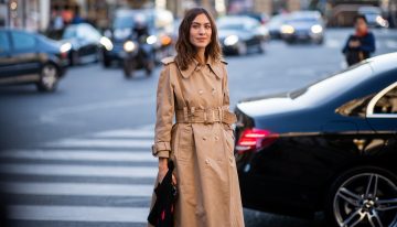 El arte de llevar gabardina o los 5 looks que más me inspiran los días de lluvia como editora de moda