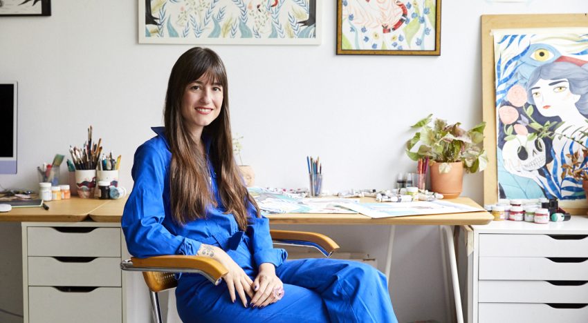 María Hesse, ilustradora: «Cuando alguien me dice  'no te ponía cara' pienso que algo estoy haciendo bien»