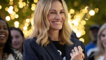 El inesperado cambio de look de Julia Roberts: nuevo corte de pelo y sin maquillaje para el otoño