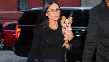 Demi Moore tiene los zapatos masculinos de fondo de armario que siempre son una buena idea