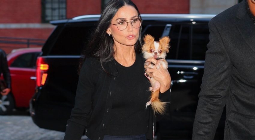 Demi Moore tiene los zapatos masculinos de fondo de armario que siempre son una buena idea