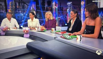 Nieves Álvarez, Judit Mascó, Laura Ponte e Inés Sastre en el Hormiguero: «Lo de hacer un Pataky, en realidad se debería llamar 'hacer un Mascó'. Cada vez que lo hacía salía en todas las portadas de la prensa nacional»»