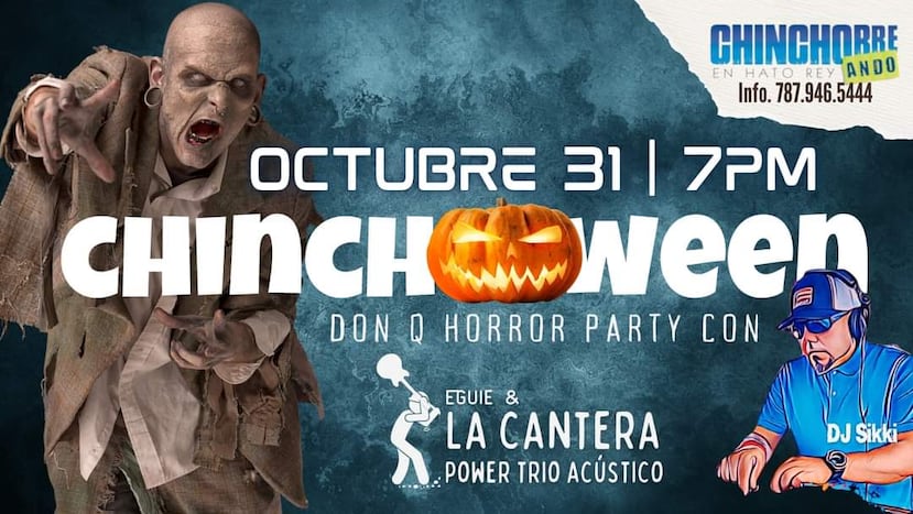 Promoción evento "Chinchoween Don Q Horror Party"