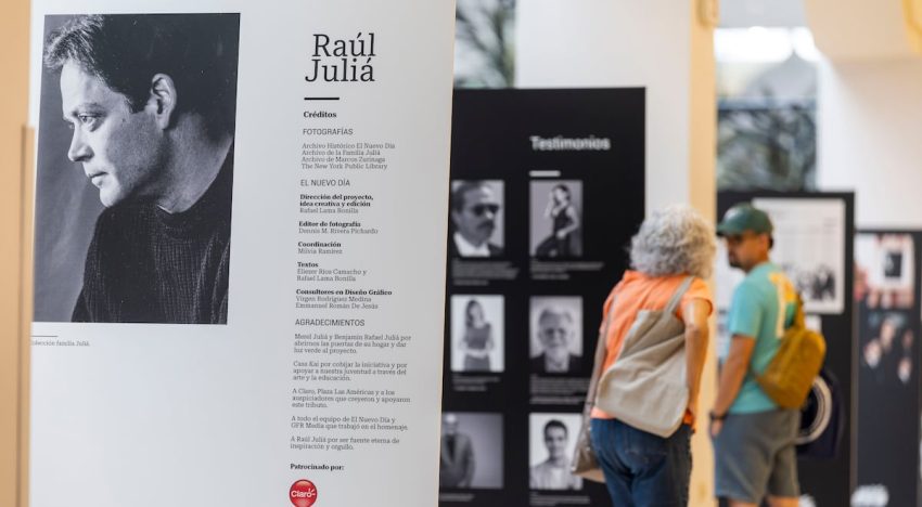 Exposición “Raúl Juliá: el legado de un genio” llega a Ponce