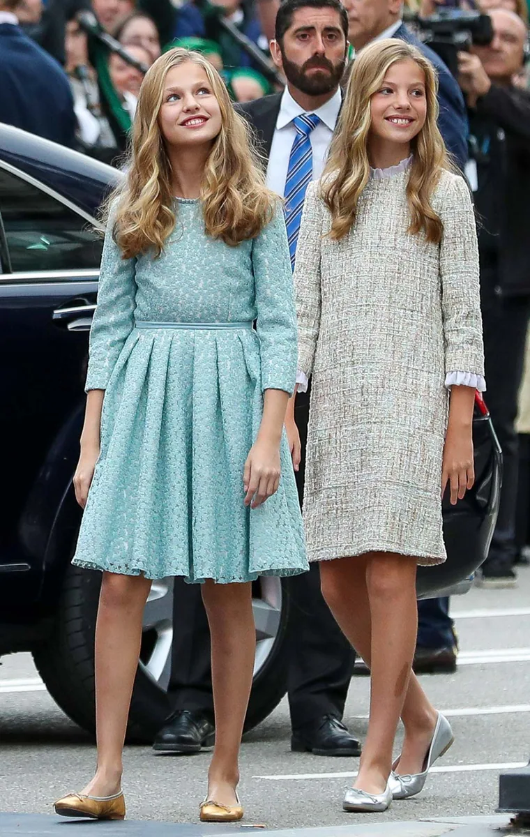 Las hijas de los Reyes acudieron por primera vez a los galardones en 2019.