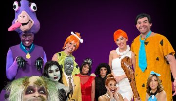 “Beetlejuice”, “The Flintstones” y un circo: así lució Halloween en la televisión boricua