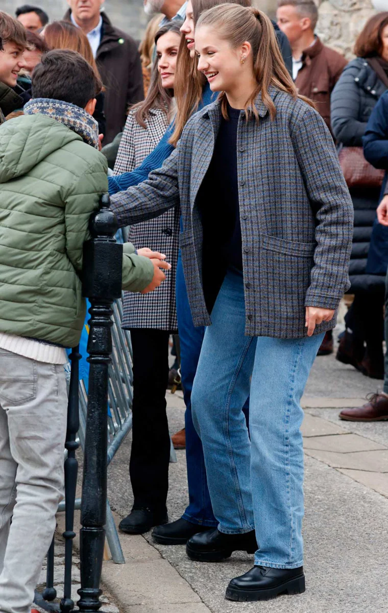 La Princesa Leonor también derrocha estilo con looks informales y 'casual'.