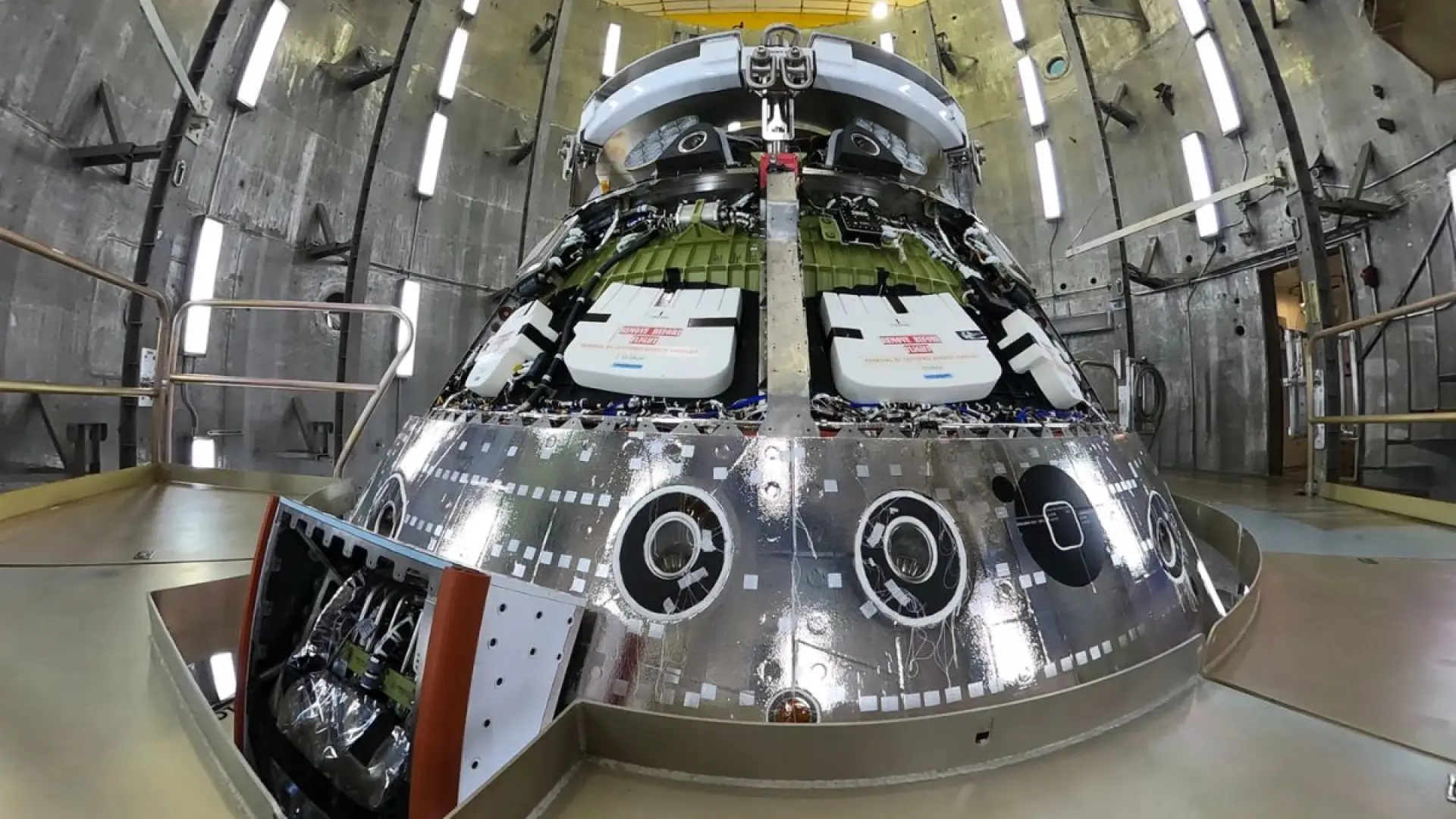 La NASA prueba Orion, la nave que nos devolverá a la Luna, bajo el secretismo de los problemas de su escudo térmico