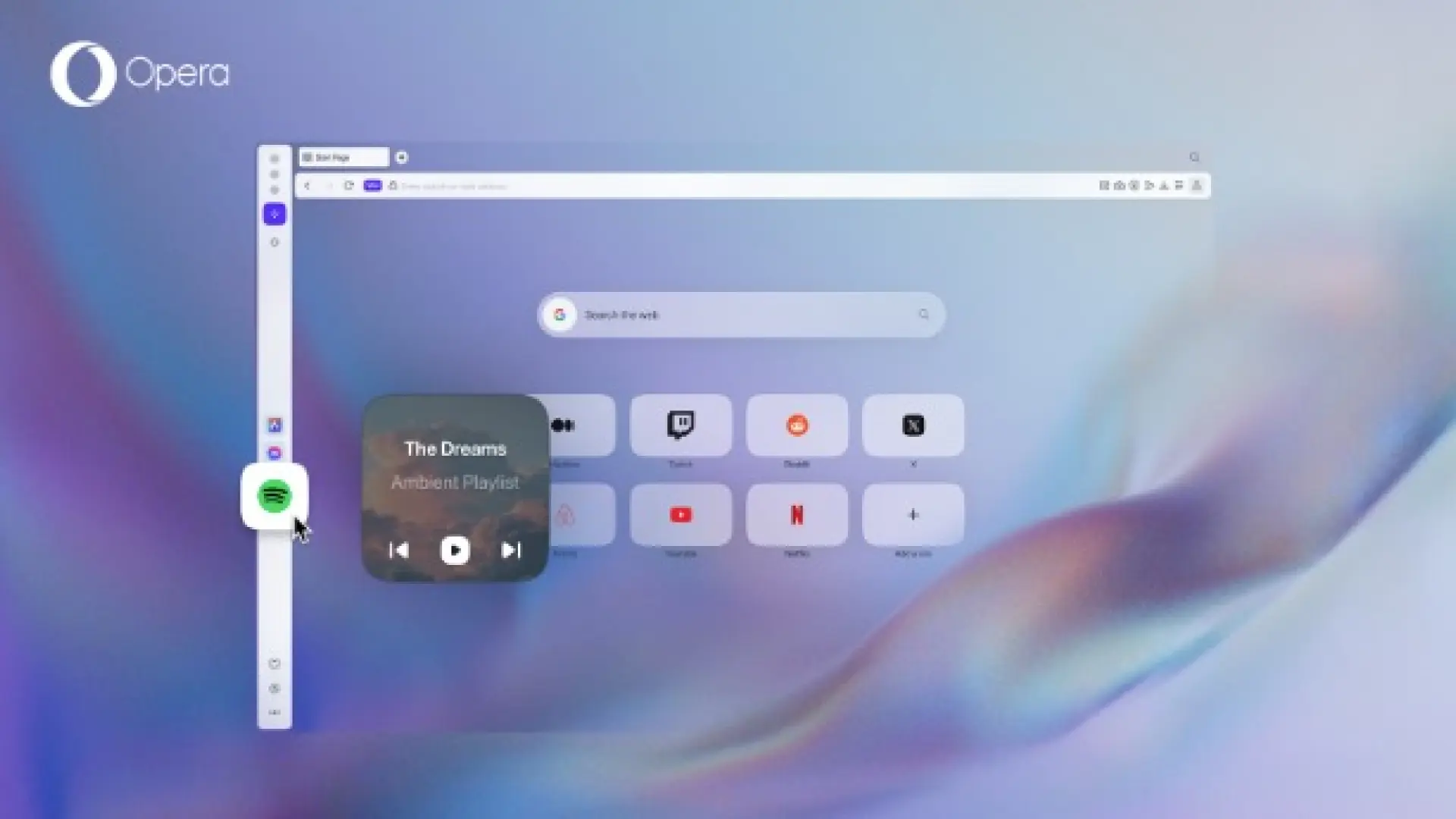 Opera se alía con Spotify: música y pódcast al alcance de un solo clic en tu navegador