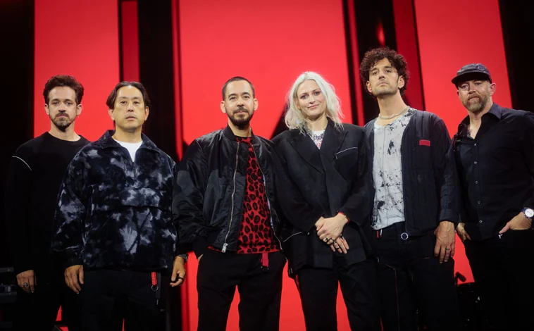 Imagen principal - Linkin Park actuó en los Player Days