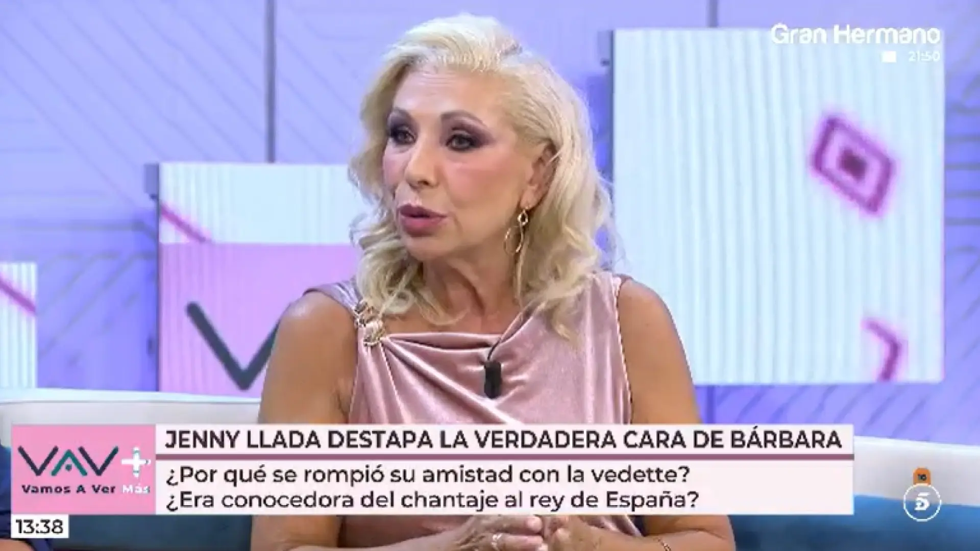 Jenny Llada, examiga de Bárbara Rey, habla sobre su polémica entrevista: "Exageró, es muy buena actriz"