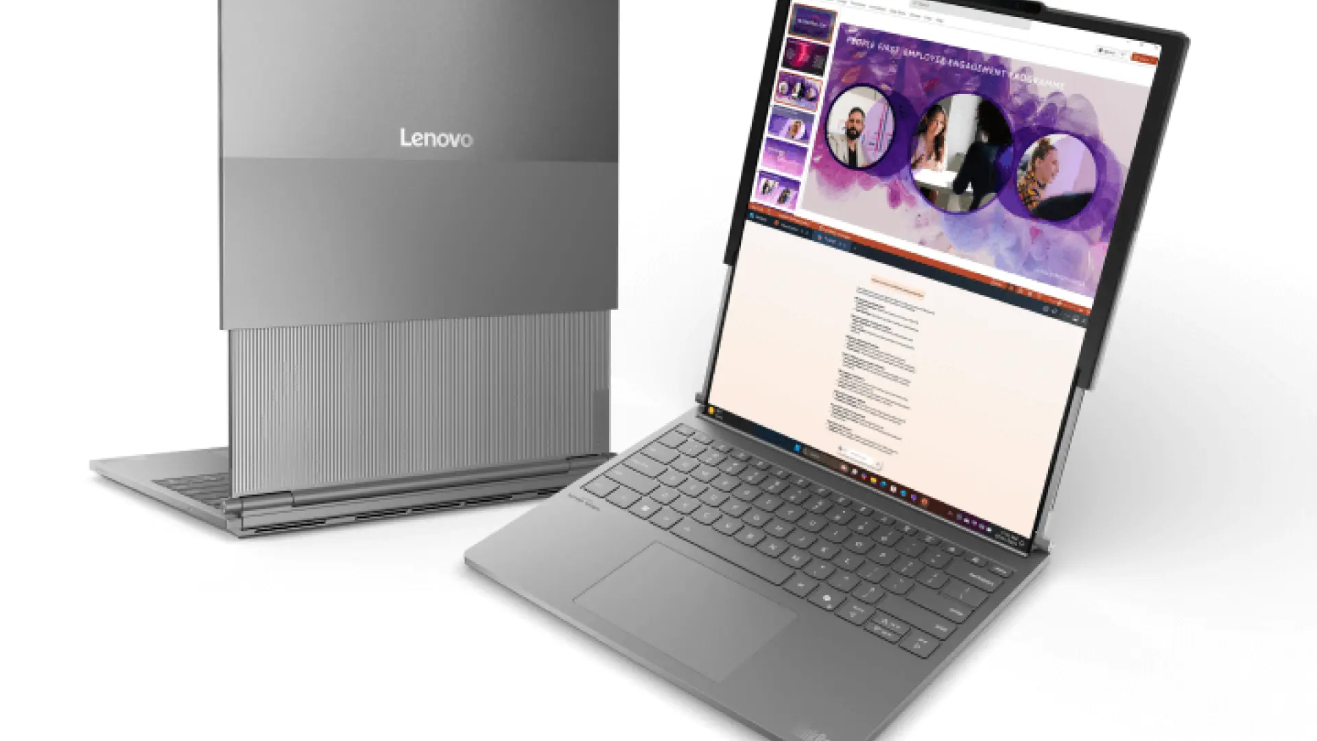 Filtran el portátil de Lenovo con pantalla enrollable: el primero del mundo que realmente se venderá