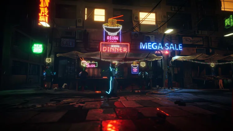 Jugamos a 'Neon Blood': una aventura cyberpunk a la española entre lluvia y luces de neón