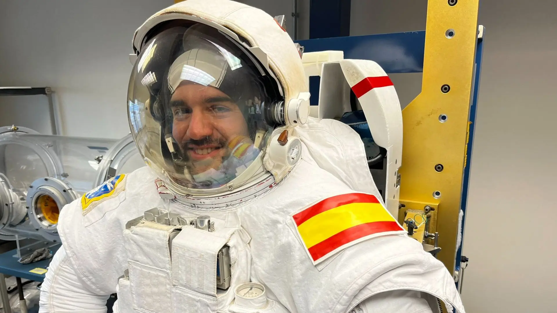 El astronauta español, Pablo Álvarez, seguro de poder volar a la Estación Espacial Internacional antes de 2030