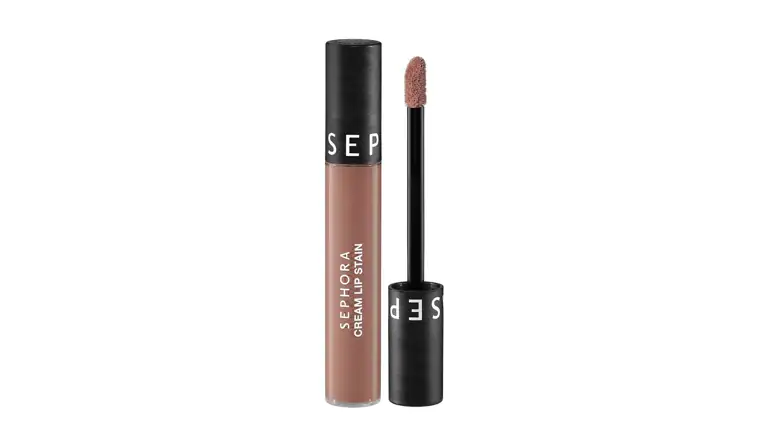 Labial Cream Lip Stain tono Soft Mocha de Sephora Collection