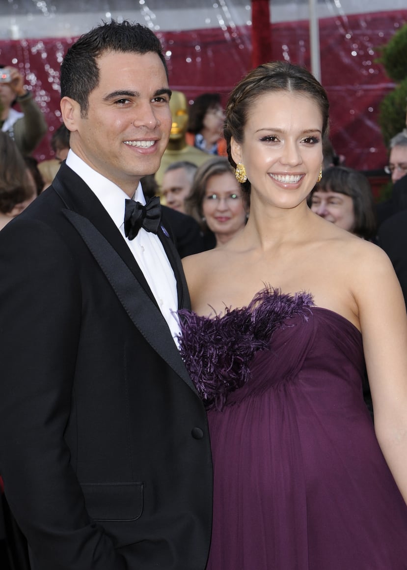 Cash Warren and Jessica Alba en una imagen del 2008. 