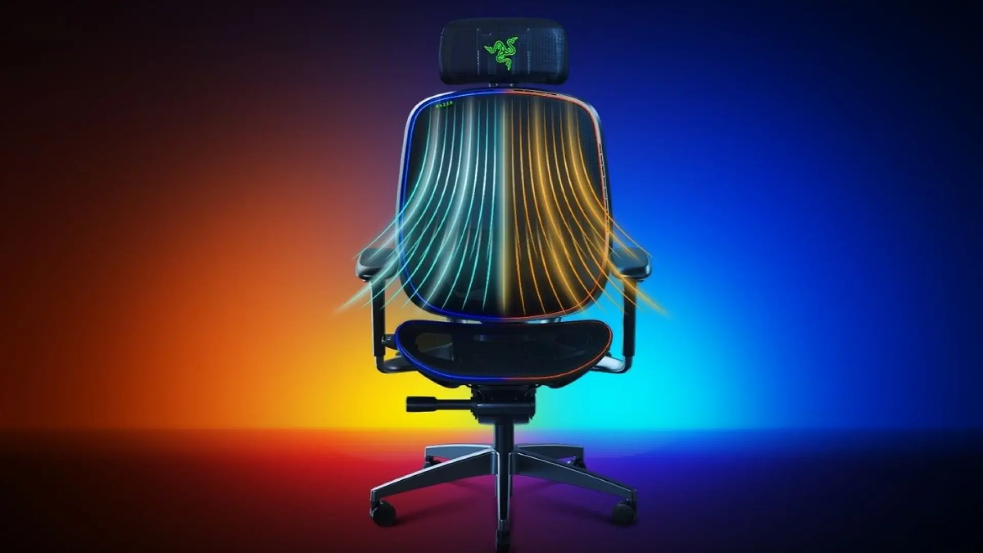 Razer presenta una silla gaming con sistema de calefacción y refrigeración integrado