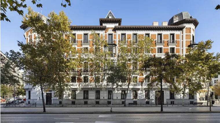 El edificio de Sagasta 31-33, en Madrid