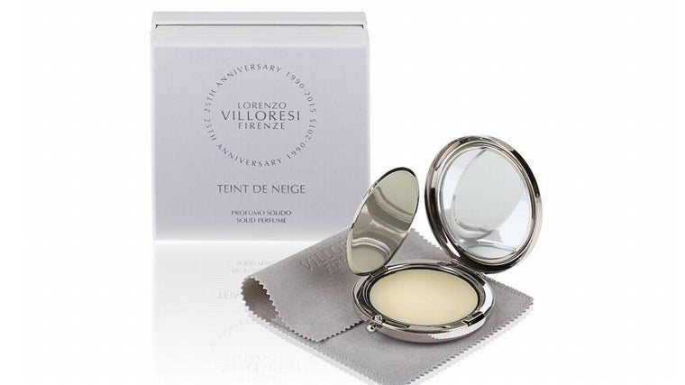 Perfume sólido Teint de Neige de Lorenzo Villoresi Firenze.