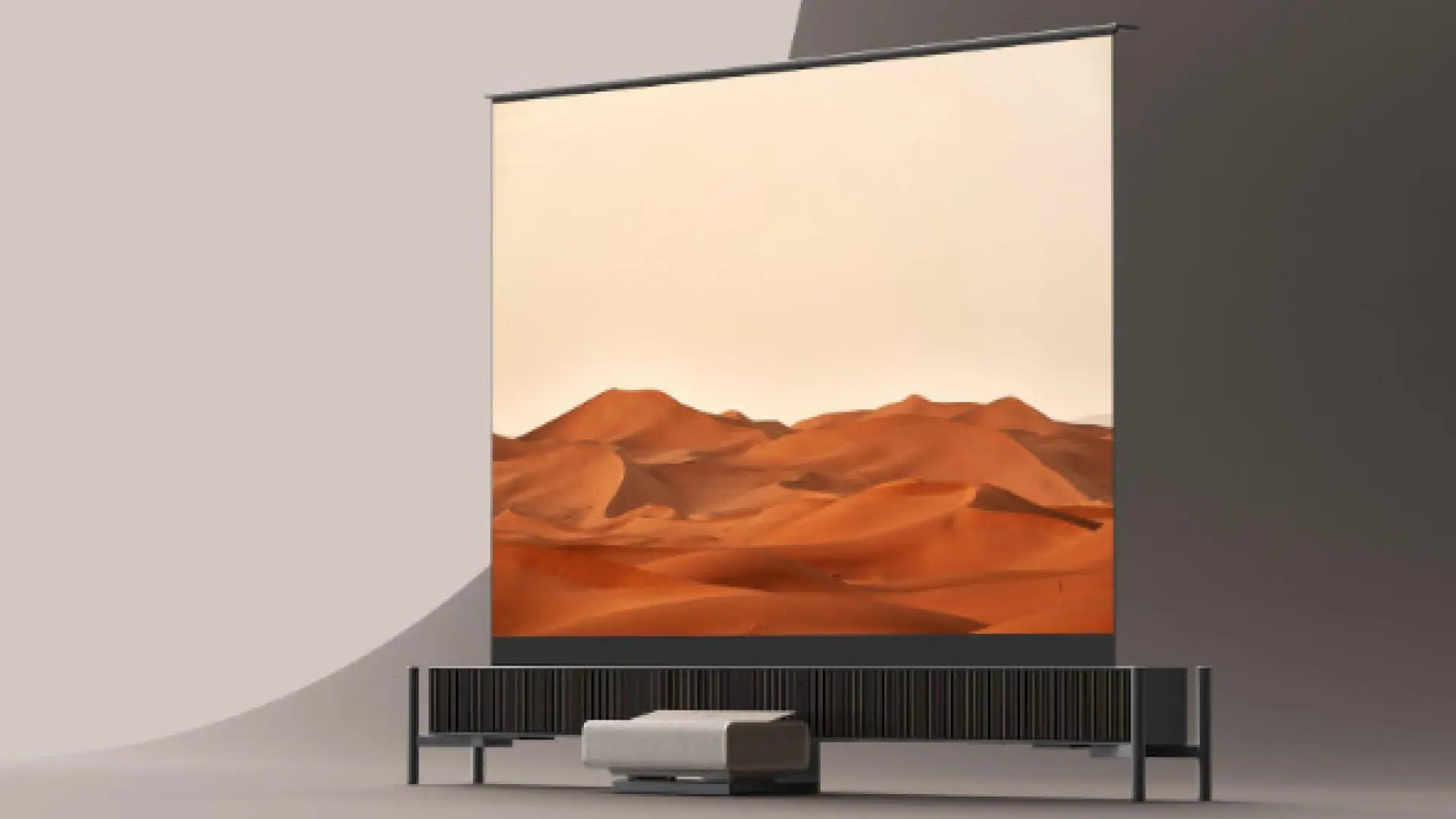 XGIMI lanza un impresionante cine en casa con pantalla motorizada de 100 pulgadas y doble barra de sonido