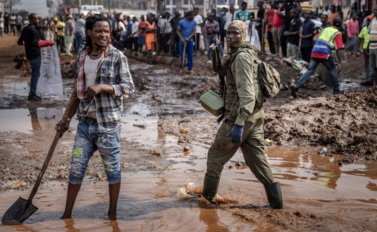 Más de 40.000 congoleños sobreviven en los campos de refugiados de Burundi